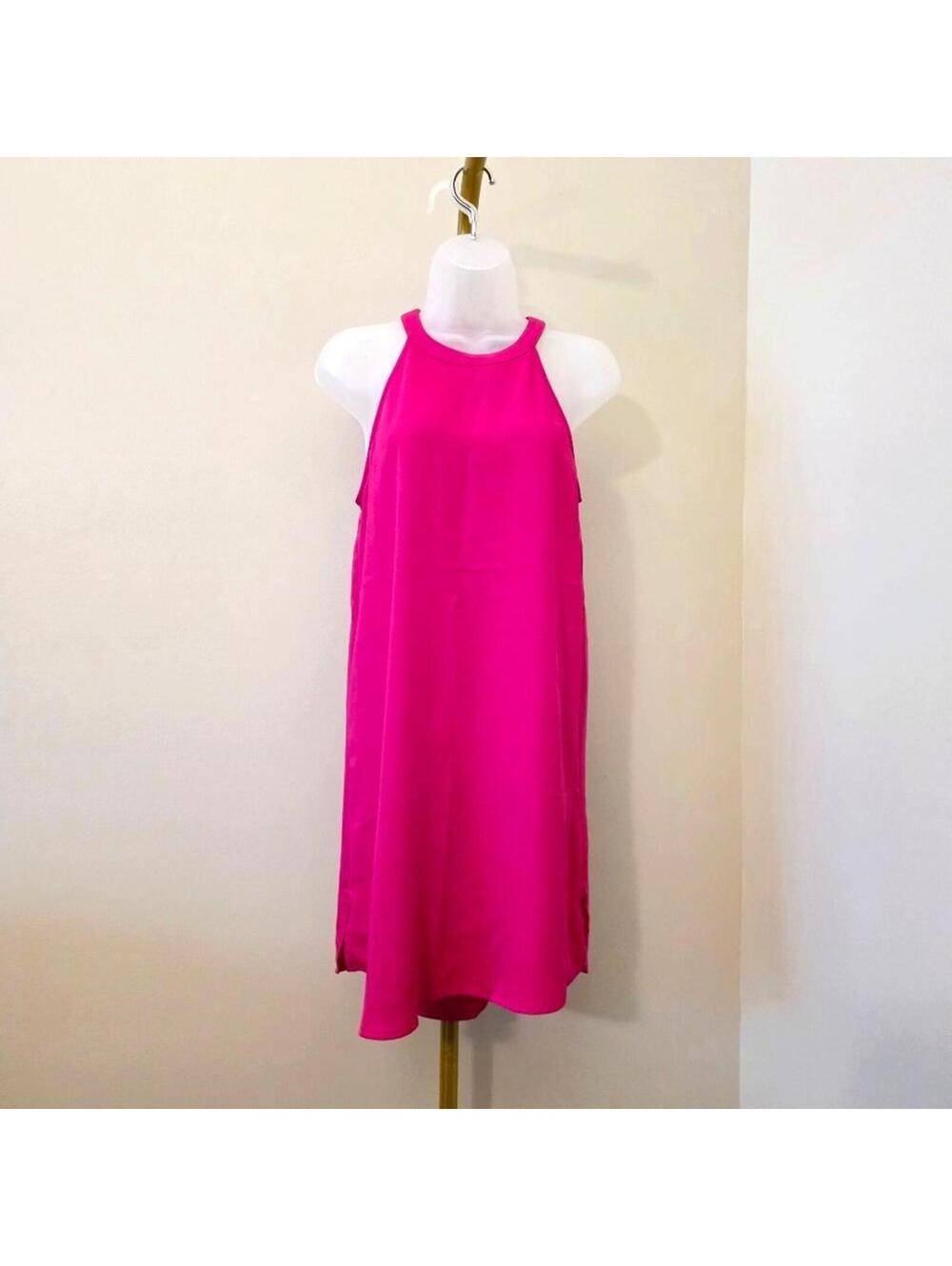 Cynthia Rowley Barbiecore Y2K Pink Sleeveless Dress - Sz 4